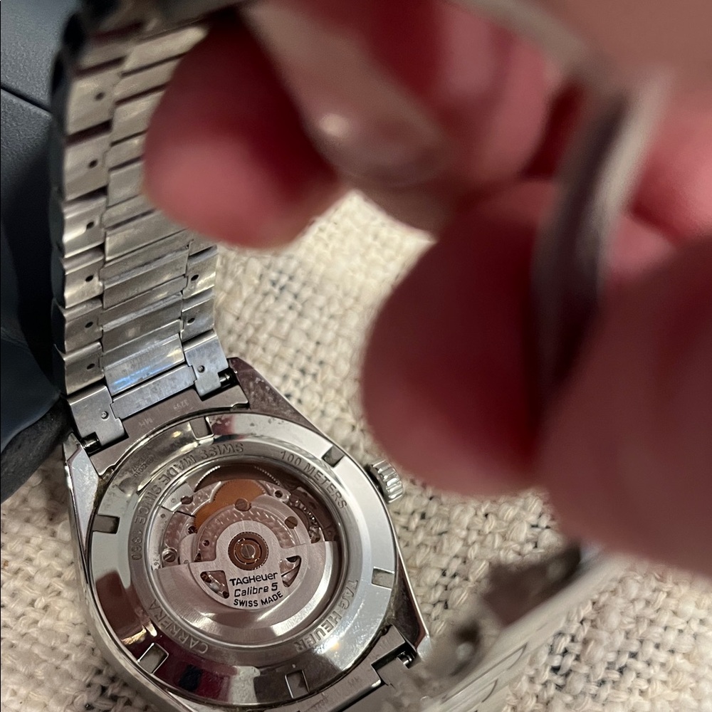 Authentic TAG Heuer Carrera Day-Date Automatic watch, reference WBN2013.FC6503. - Picture 4 of 10